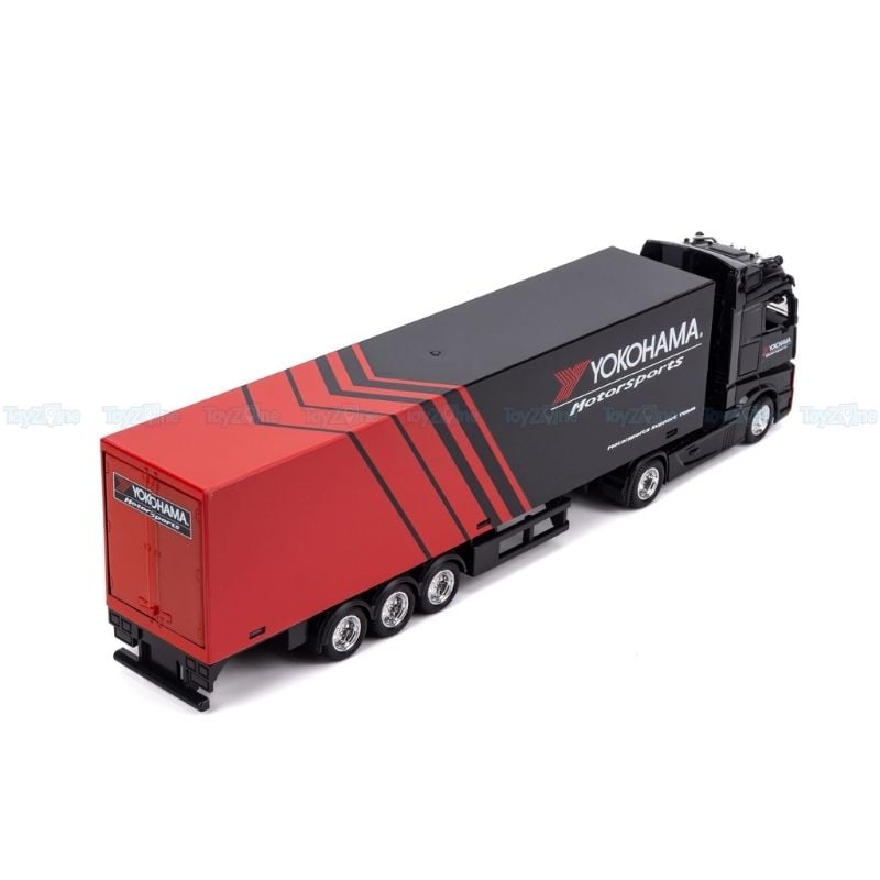 Mô hình xe Container Mercedes Actros Gigaspace Hauler Trailer 1:43 BBURAGO