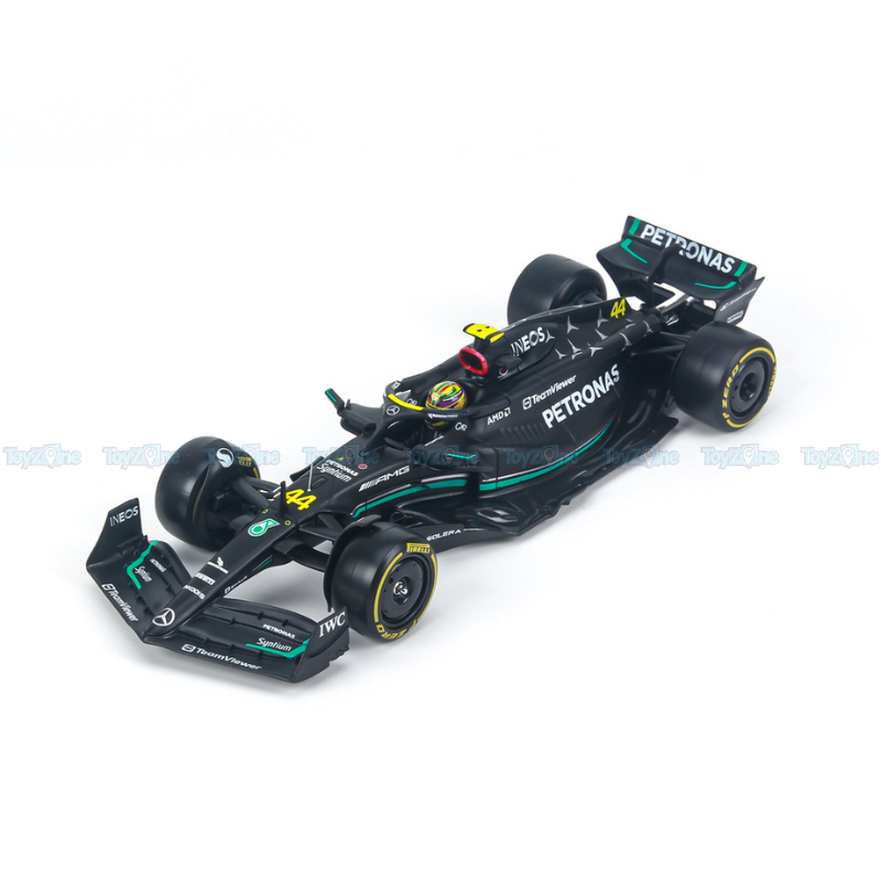 Mô hình xe Mercedes AMG F1 W14E 2023 1:24 Bburago 