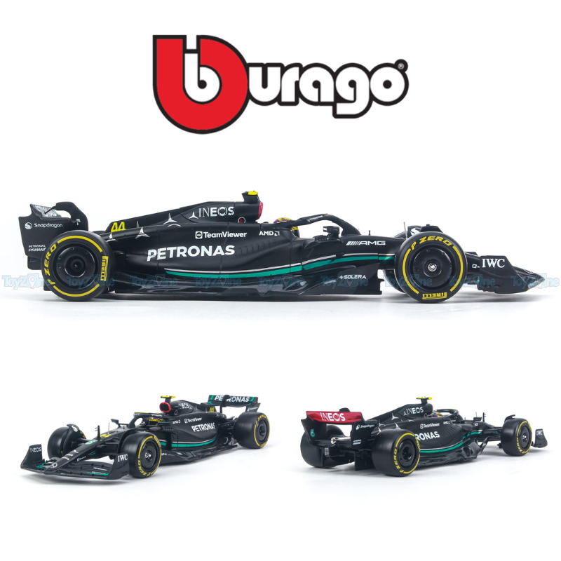  Mô hình xe Mercedes AMG F1 W14E 2023 1:24 Bburago 