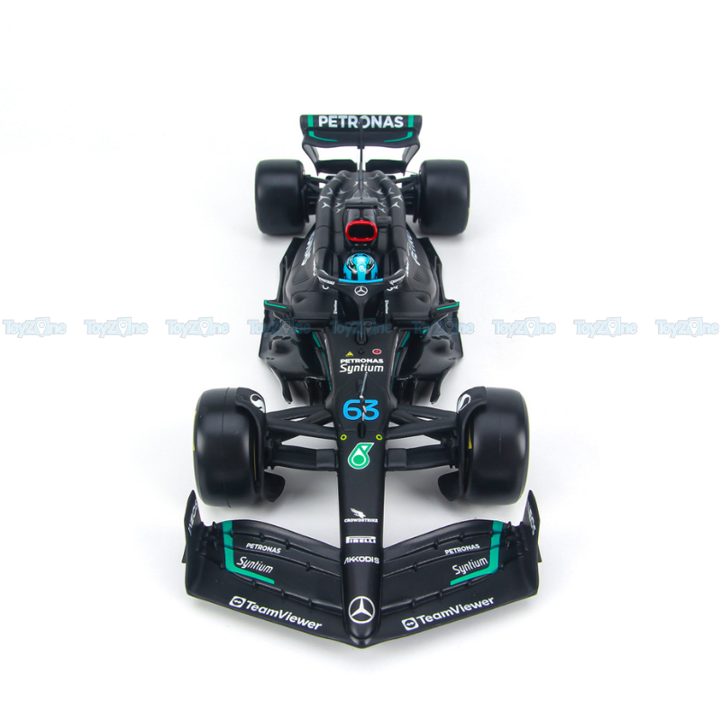  Mô hình xe Mercedes AMG F1 W14E 2023 1:24 Bburago 