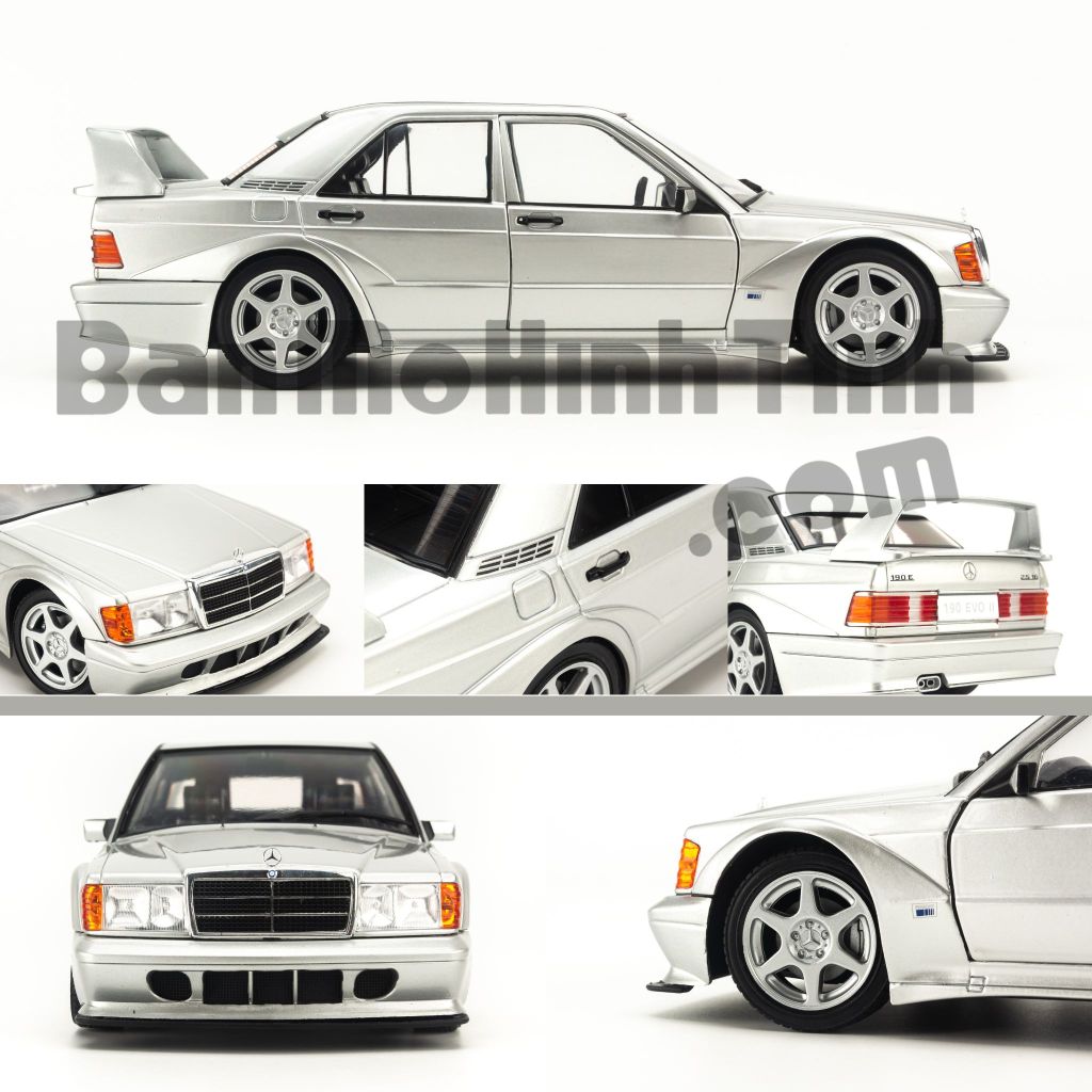 Mô hình xe Mercedes Benz 190E W201 EVO 1:18 Solido