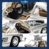 Mô hình xe Mercedes Benz 300SL 1954 1:24 Bburago Silver