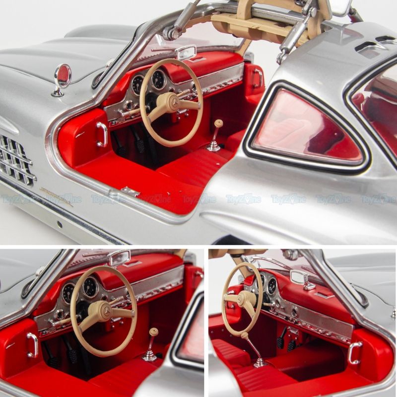 Mô hình xe Mercedes Benz 300SL 1954 Coupe 1:18 SCHUCO