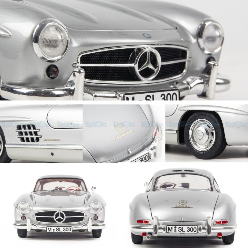 Mô hình xe Mercedes Benz 300SL 1954 Coupe 1:18 SCHUCO