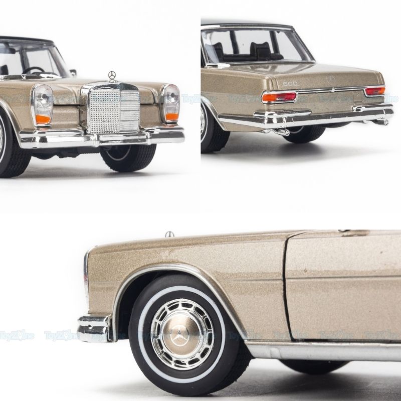 Mô hình xe Mercedes Benz 600 1963 1:24 Welly