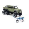  Mô hình xe Mercedes Benz G63 AMG 6x6 Black 1:24 XHD 