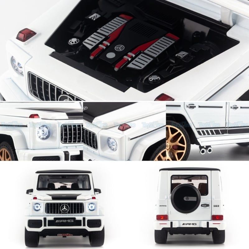 Mô hình xe Mercedes Benz G65 1:18 Miniauto