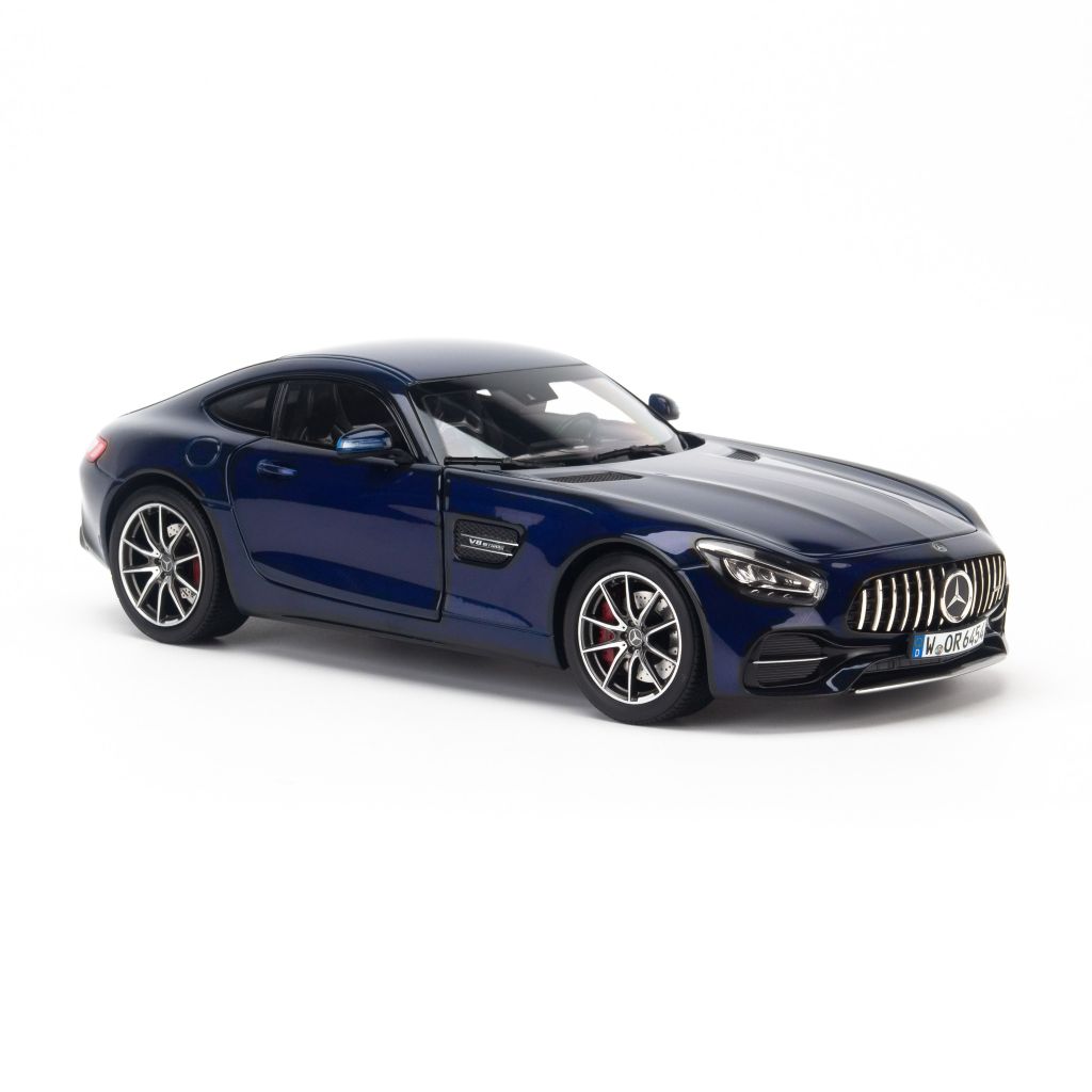 Mô hình xe Mercedes-Benz GTS 2019 1:18 Norev Blue Metallic