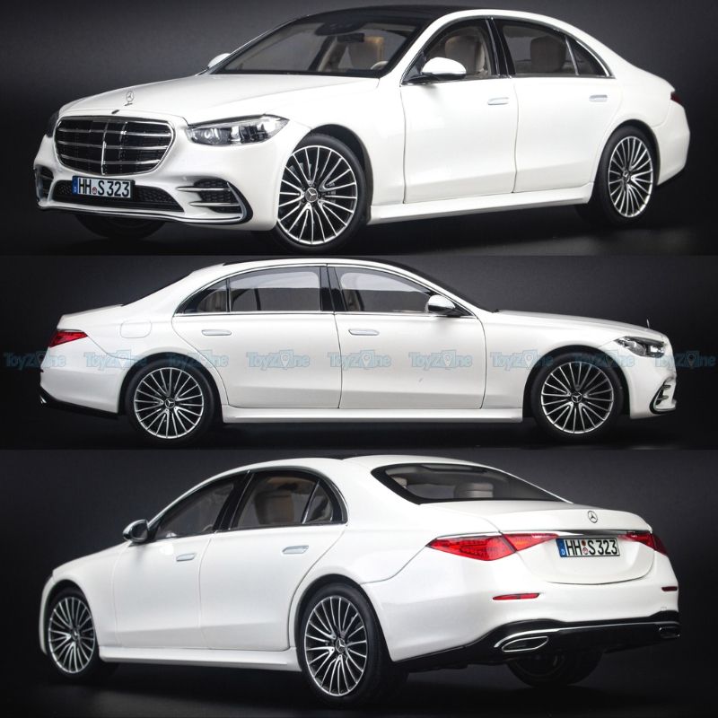 Mô hình xe Mercedes-Benz S-Class W223 2021 1:18 Norev