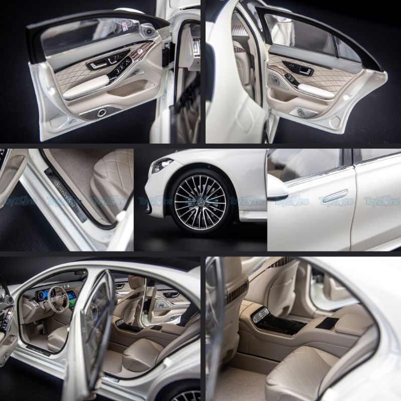 Mô hình xe Mercedes-Benz S-Class W223 2021 1:18 Norev
