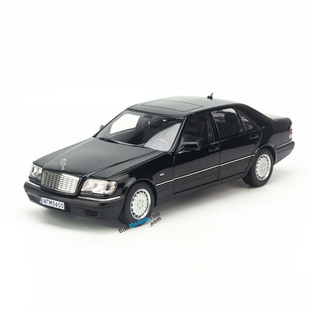 Mô hình xe Mercedes Benz S600 W140 1990 1:18 Mission Model