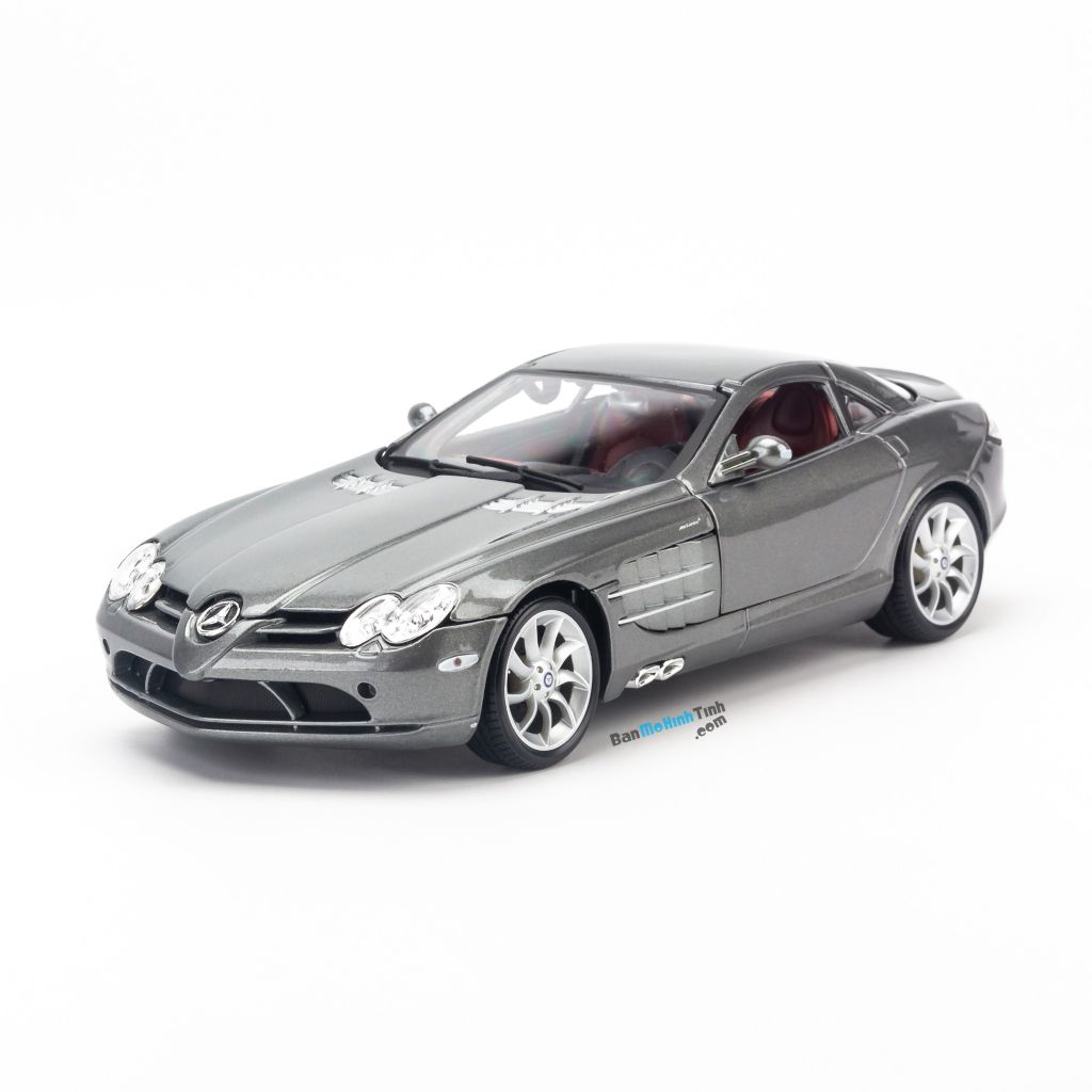 Mô hình xe Mercedes Benz SLR Mclaren 1:18 Maisto Silver (1)