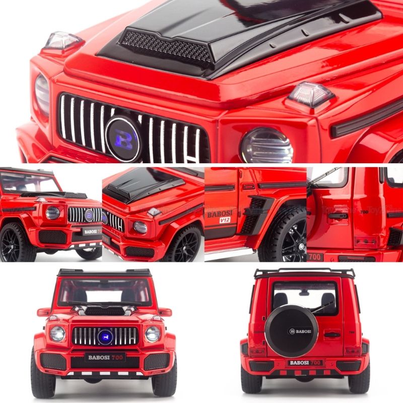  Mô hình xe Mercedes Brabus 700 1:18 Weituo 