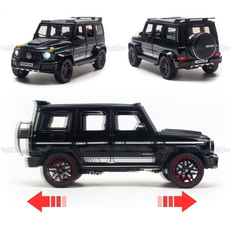 Mô hình xe Mercedes Brabus G800 1:24 Miniauto