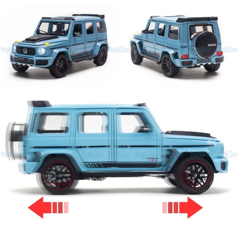 Mô hình xe Mercedes Brabus G800 1:24 Miniauto
