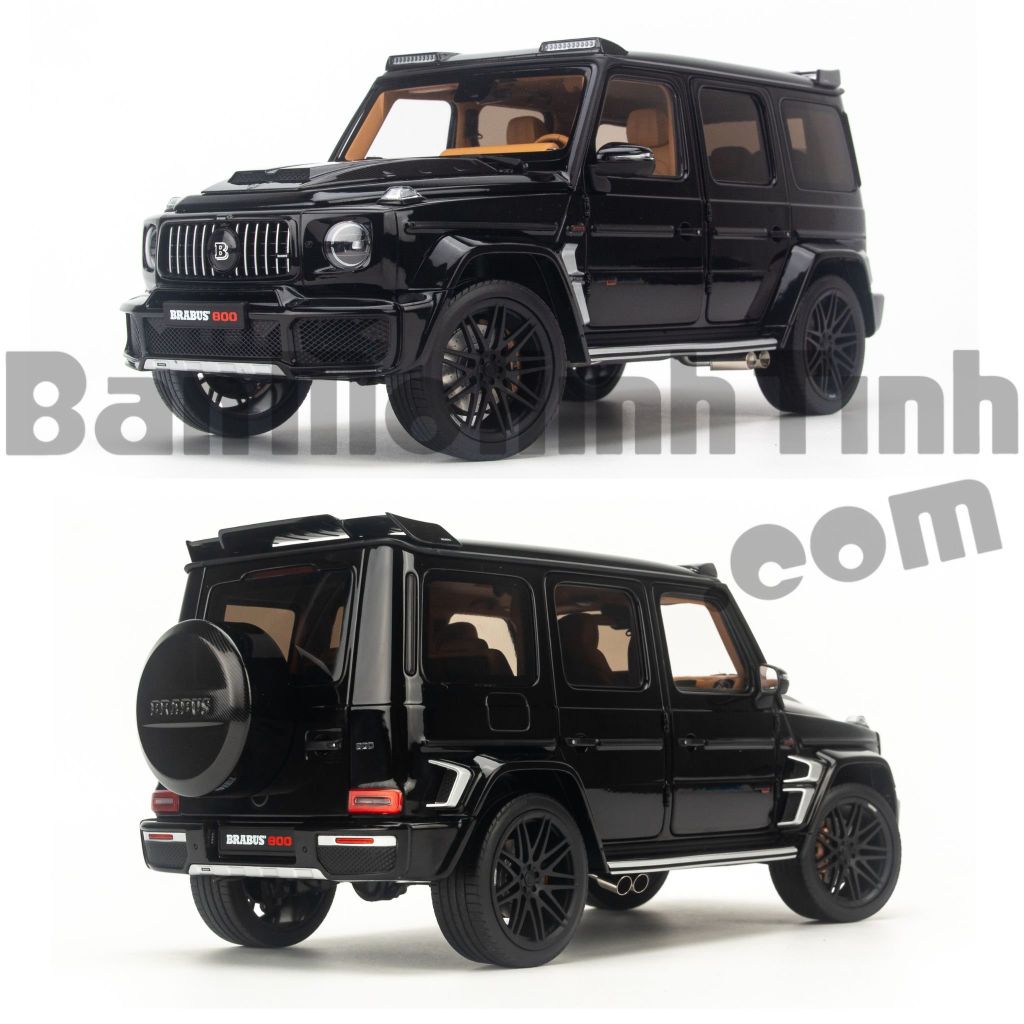 Mô hình xe Mercedes Brabus G800 2020 1:18 Almost Real