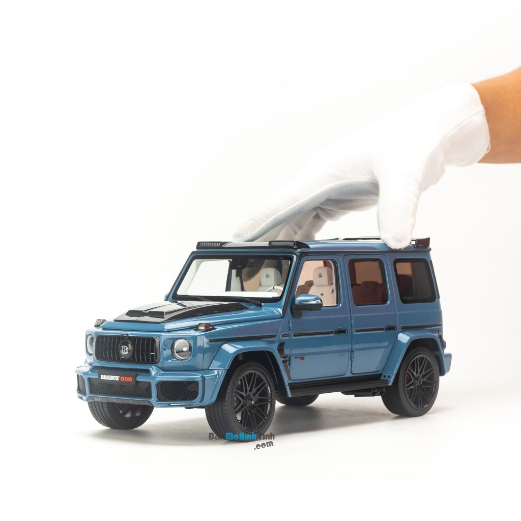 Mô hình xe Mercedes Brabus G800 2020 1:18 Almost Real