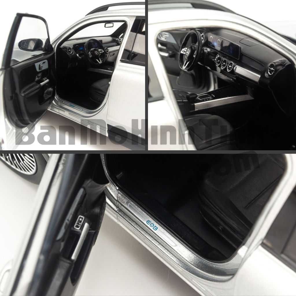 Mô hình xe Mercedes EQB 1:18 NZG
