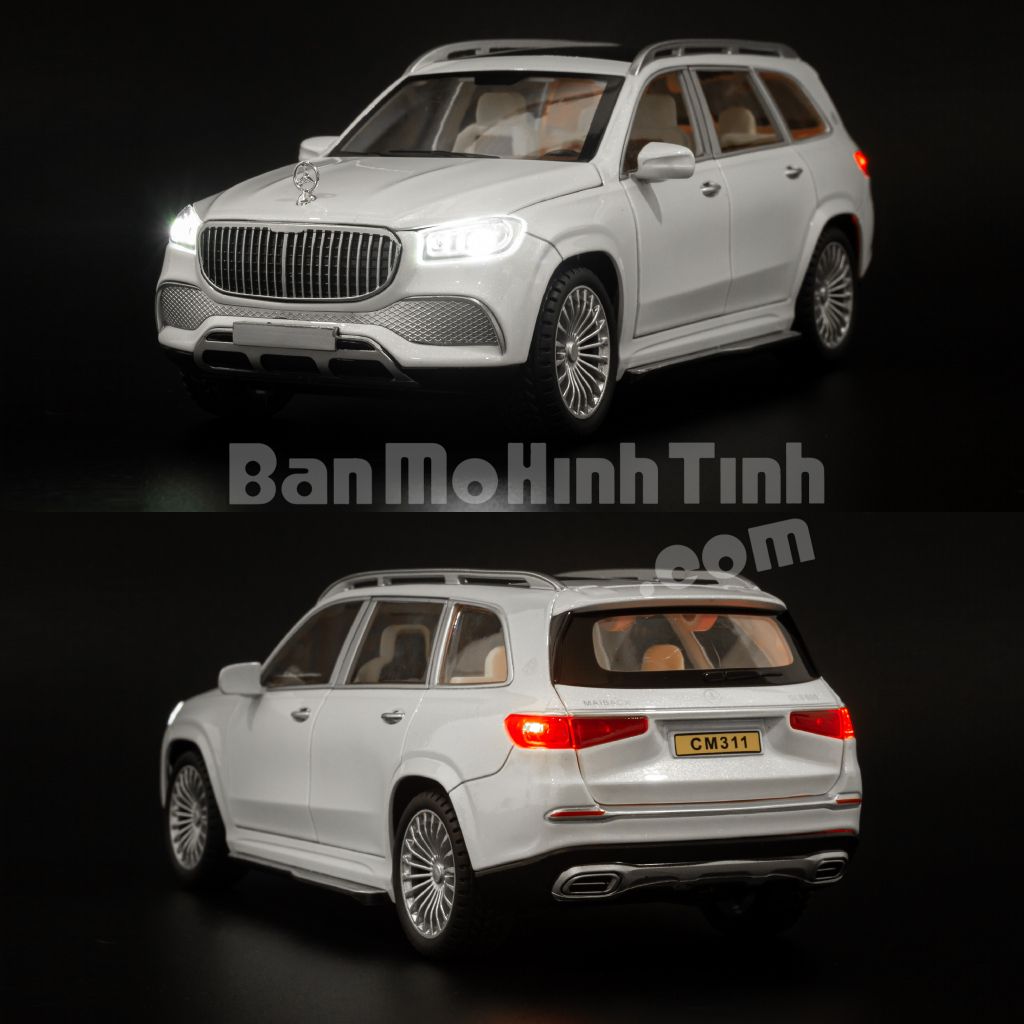 Mô hình xe Mercedes Maybach GLS600 1:24 Chimei
