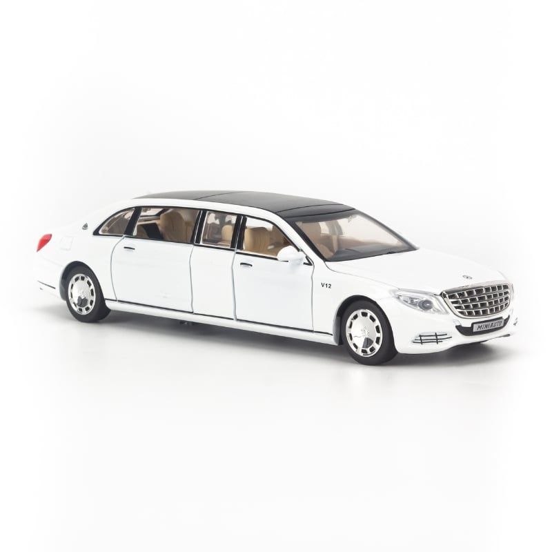 Mô hình xe Mercedes Maybach S600 Pullman 1:32 Miniauto