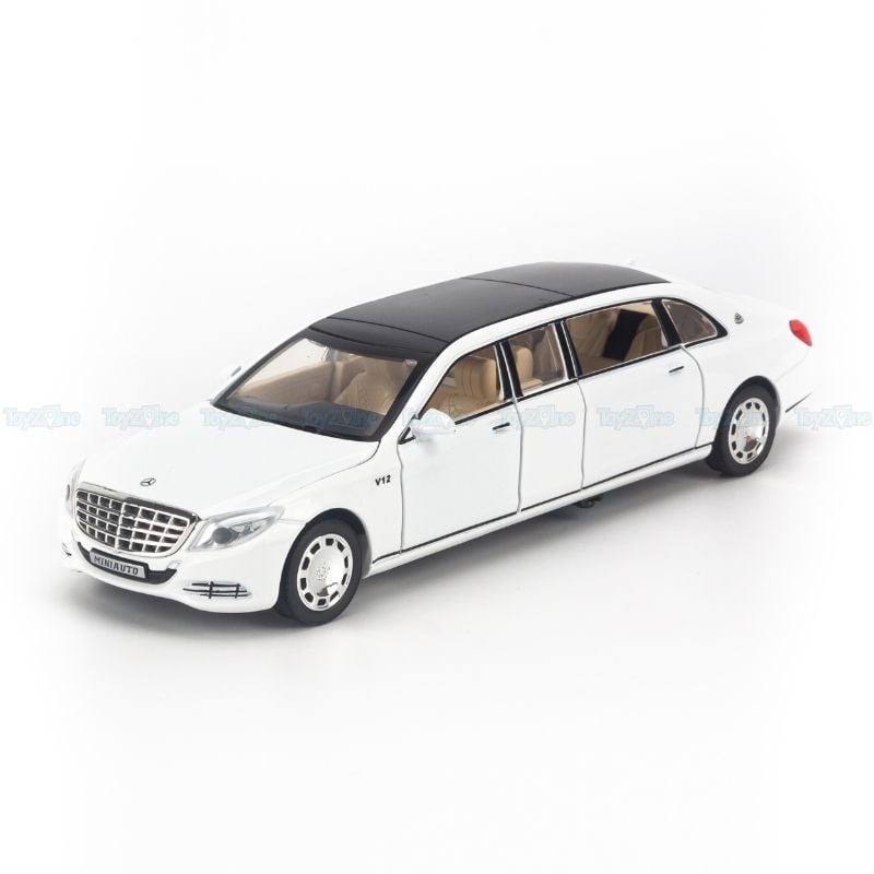 Mô hình xe Mercedes Maybach S600 Pullman 1:32 Miniauto