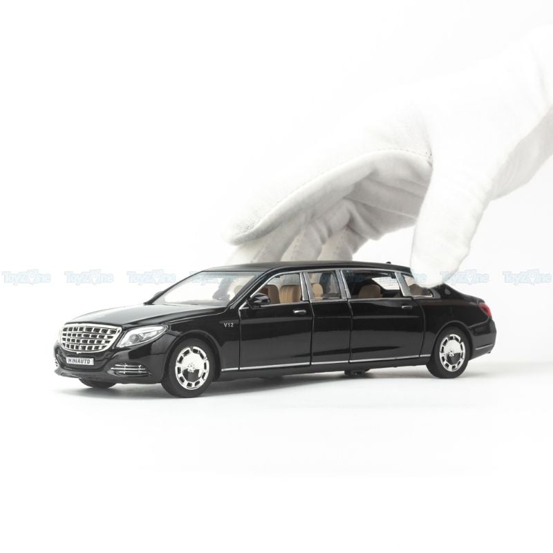 Mô hình xe Mercedes Maybach S600 Pullman 1:32 Miniauto