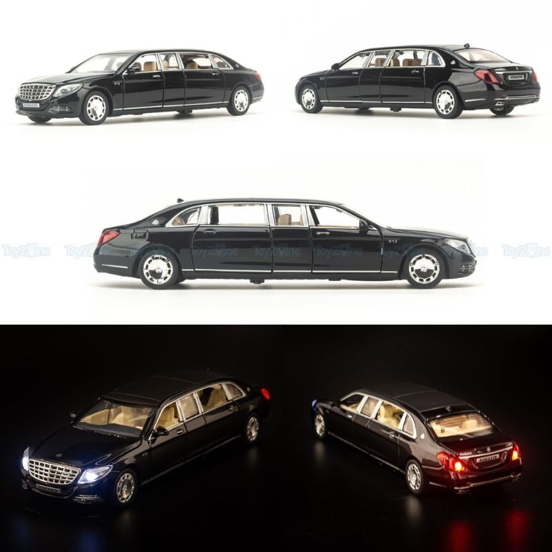 Mô hình xe Mercedes Maybach S600 Pullman 1:32 Miniauto