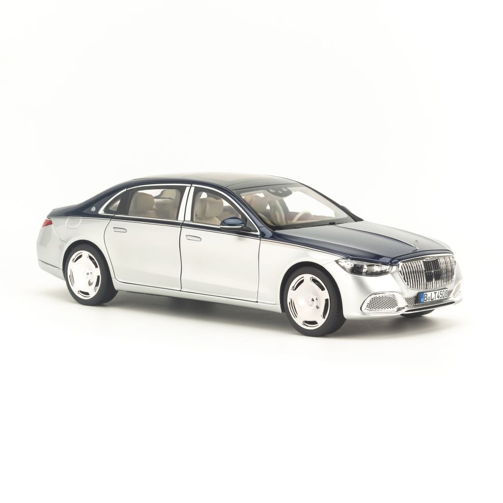Mô hình xe Mercedes Maybach S680 W223 2021 1:18 Norev