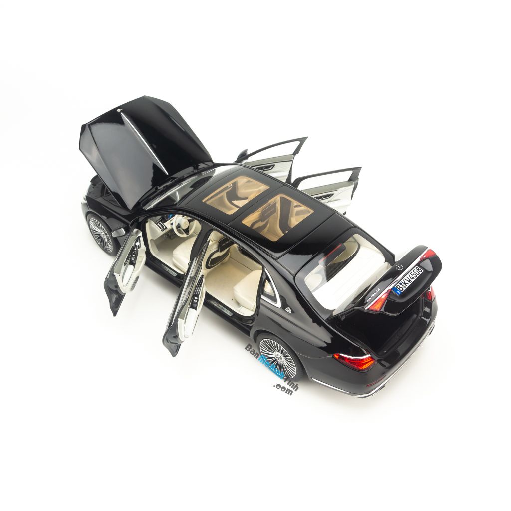 Mô hình xe Mercedes Maybach S680 W223 2021 1:18 Norev