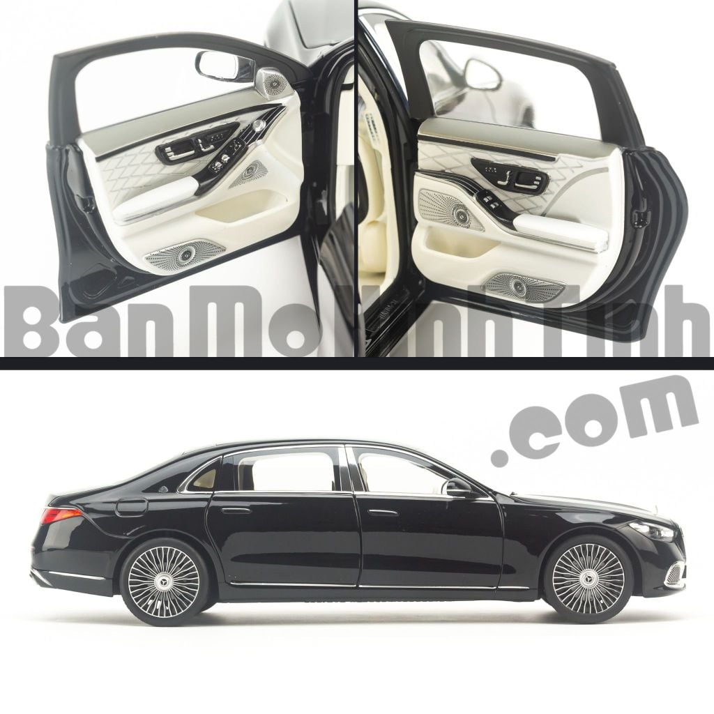 Mô hình xe Mercedes Maybach S680 W223 2021 1:18 Norev