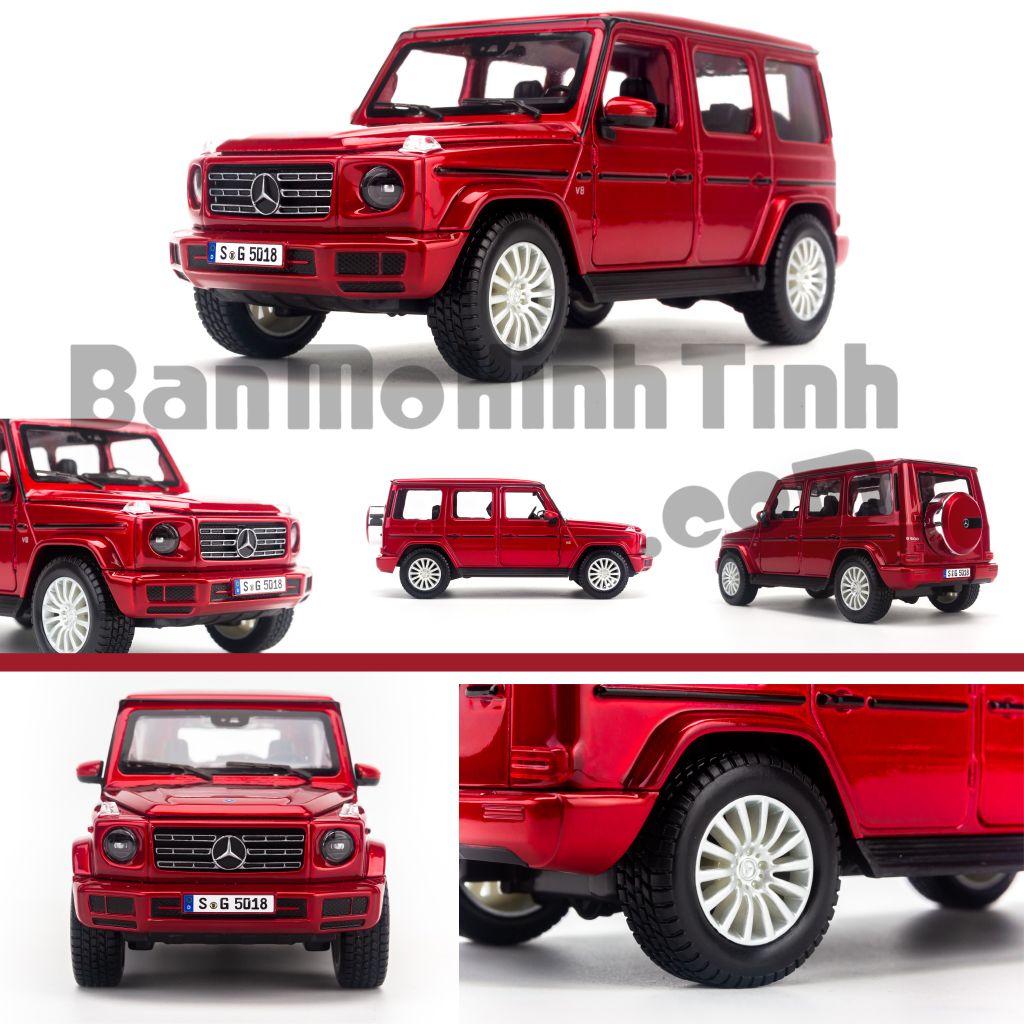 Mô hình xe Mercedez Benz G Class AMG SUV 2019 1:25 Maisto