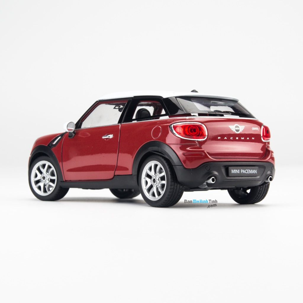 Mô hình xe Mini Cooper S Paceman Red 1:24 Welly - 24050