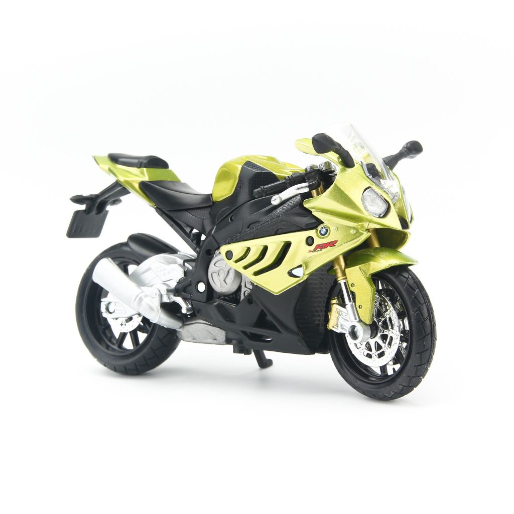 Mô hình xe mô tô BMW S1000RR Light Green 1:18 Maisto