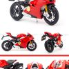  Mô hình xe mô tô Ducati Panigale V4 1:18 Bburago Red MH-18-51000 