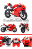  Mô hình xe mô tô Ducati Panigale V4 1:18 Bburago Red MH-18-51000 