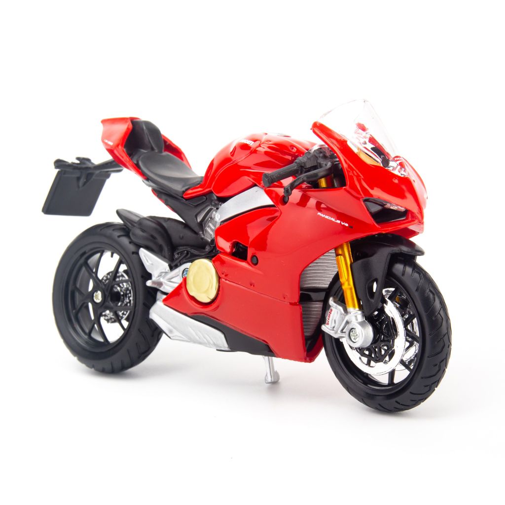  Mô hình xe mô tô Ducati Panigale V4 1:18 Bburago Red MH-18-51000 