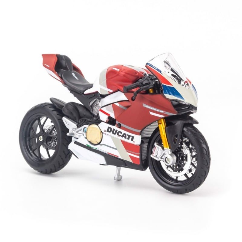 Mô hình xe mô tô Ducati Panigale V4 S Corse 1:18 Maisto MH19132