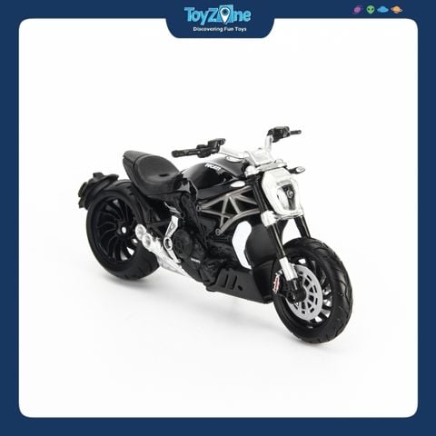 Mô hình xe mô tô Ducati X Diavel S Black 1:18 Bburago