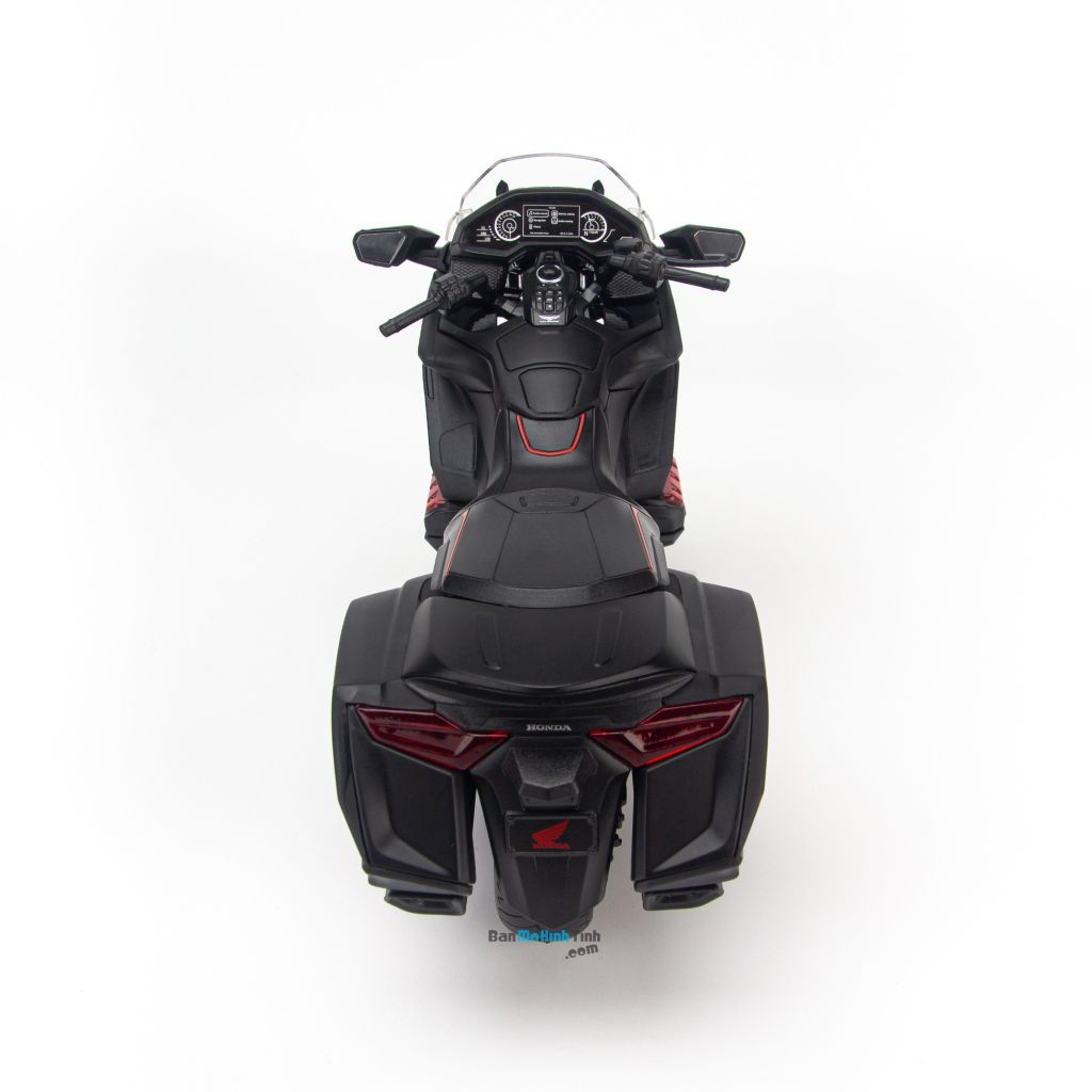 Mô hình xe mô tô Honda Gold Wing 2020 1:12 Welly Black (4)
