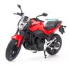  Mô hình xe mô tô Honda NC 750S 2018 1:18 Welly Red - 21854 