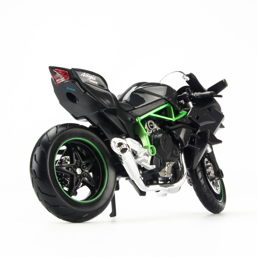 Mô hình xe mô tô Kawasaki Ninja H2R Black 1:12 Maisto MH-31101-14 ...