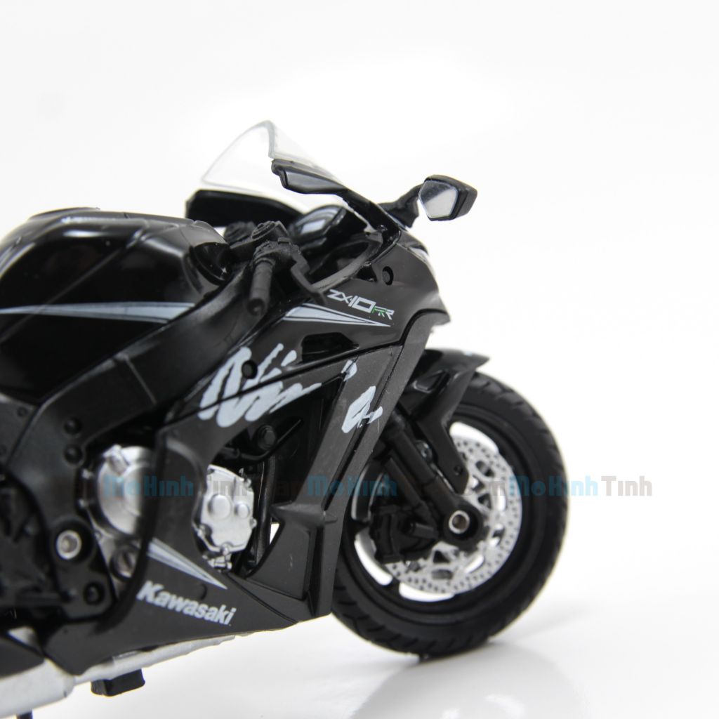  Mô hình xe mô tô Kawasaki Ninja ZX-10R 1:18 Welly 