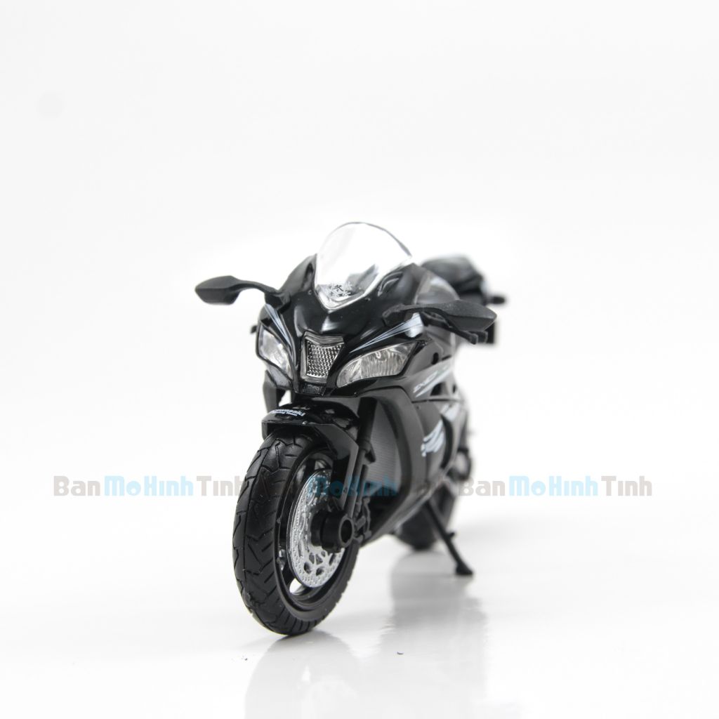  Mô hình xe mô tô Kawasaki Ninja ZX-10R 1:18 Welly 