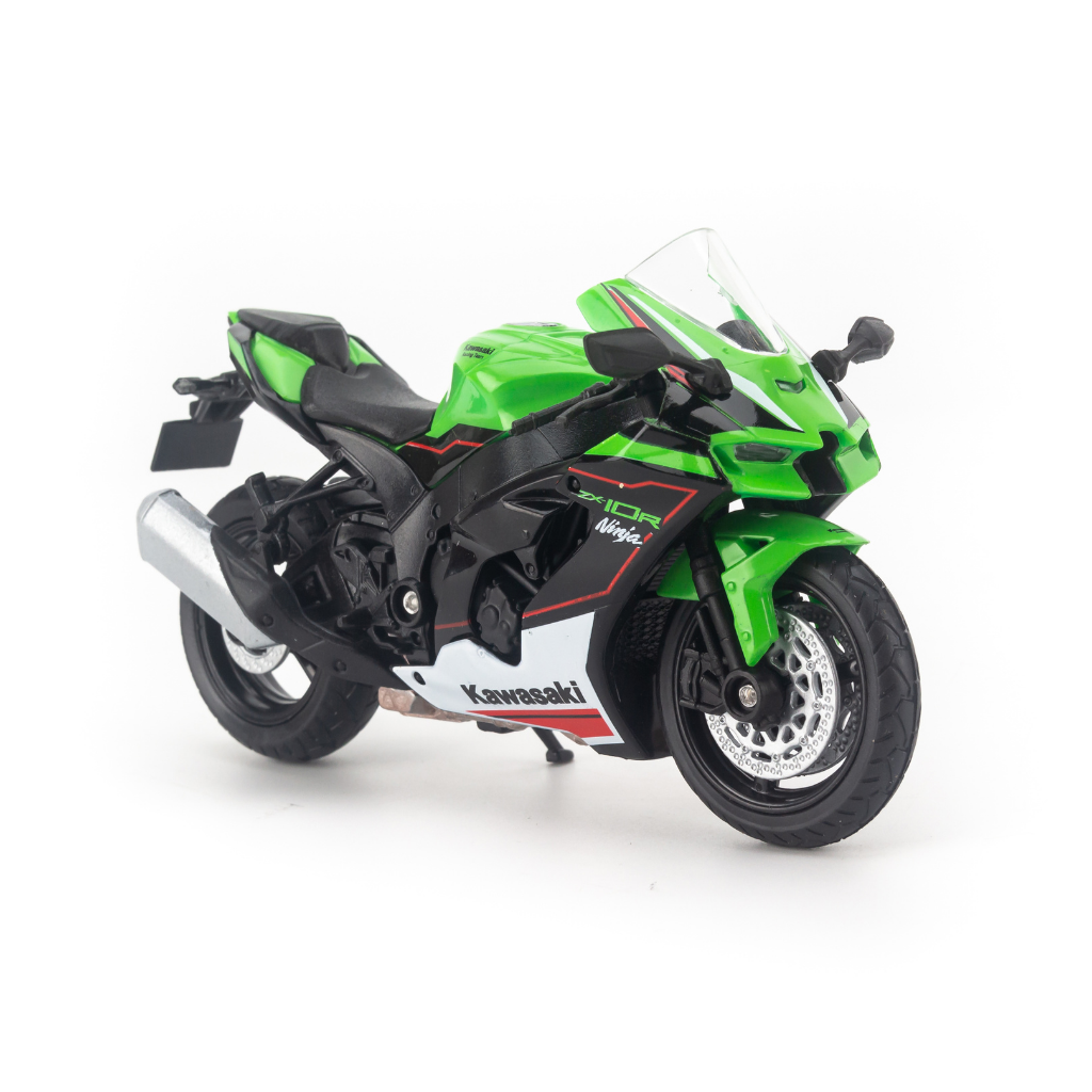 Mô hình xe mô tô Kawasaki Ninja ZX-10R 1:18 Welly