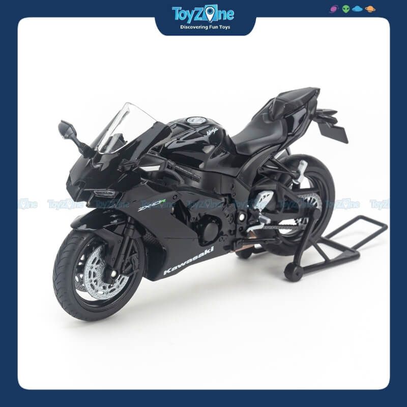  Mô hình xe mô tô Kawasaki Ninja ZX-10R 2021 1:12 Welly 