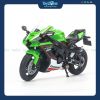  Mô hình xe mô tô Kawasaki Ninja ZX-10R 2021 1:12 Welly 