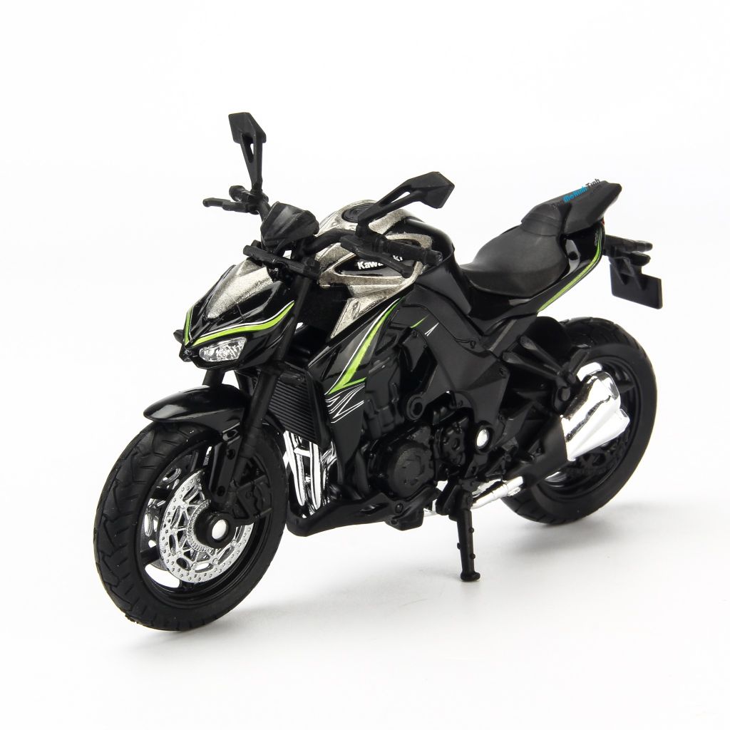 Mô hình Xe mô tô Kawasaki Z1000 R Green 118 Welly  JOLAVN  YouTube