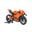 Mô hình xe mô tô KTM RC 8C 1:12 Welly