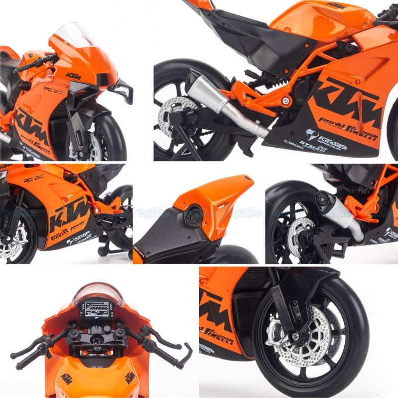 Mô hình xe mô tô KTM RC 8C 1:12 Welly