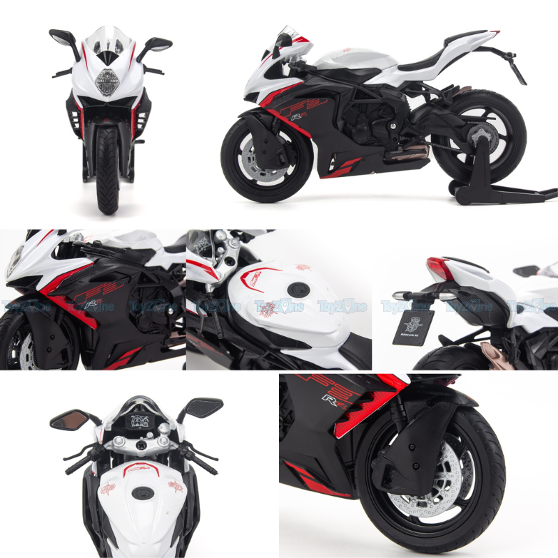 Mô hình xe mô tô MV Agusta F3 RR 1:12 Welly